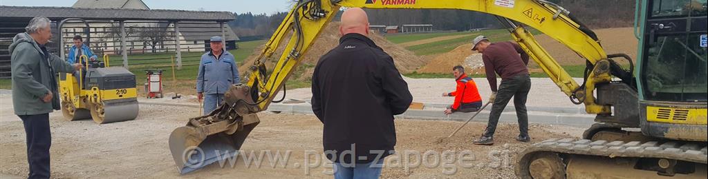 Uredili smo parkirišče