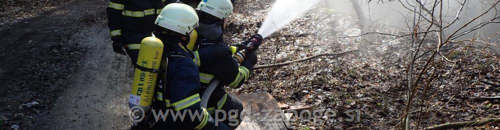 Vroči trening v organizaciji PGD Polje