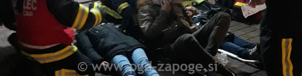 Društvena vaja PGD Zapoge in PGD Vodice
