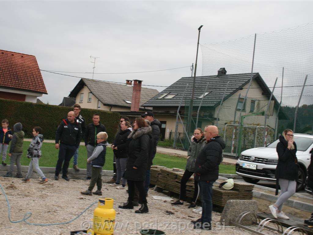 Prikaz gašenja in pregled gasilnih aparatov - PGD zapoge