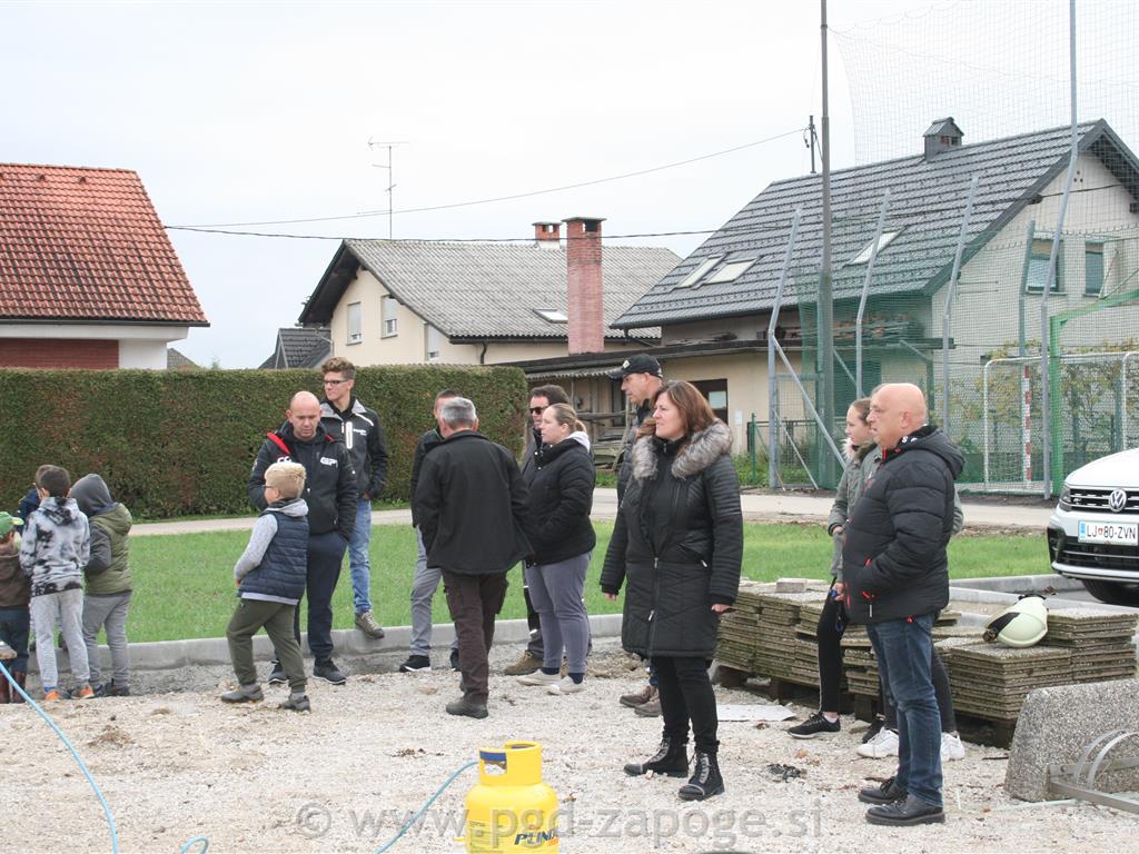 Prikaz gašenja in pregled gasilnih aparatov - PGD zapoge