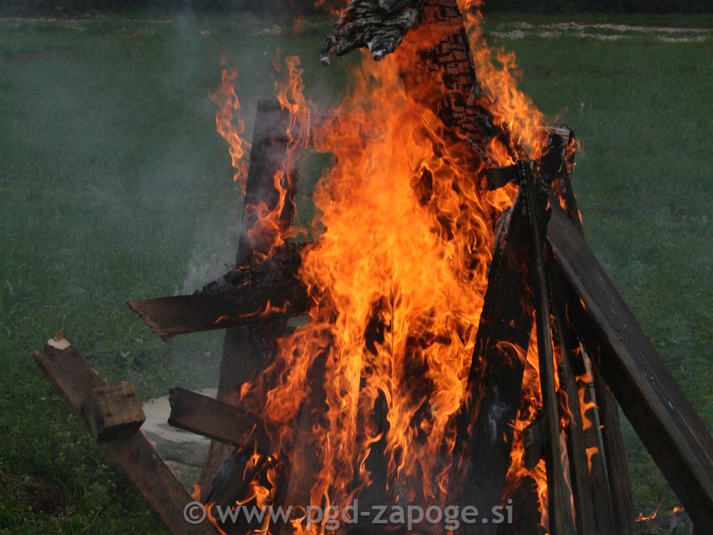 Prikaz gašenja in pregled gasilnih aparatov - PGD zapoge