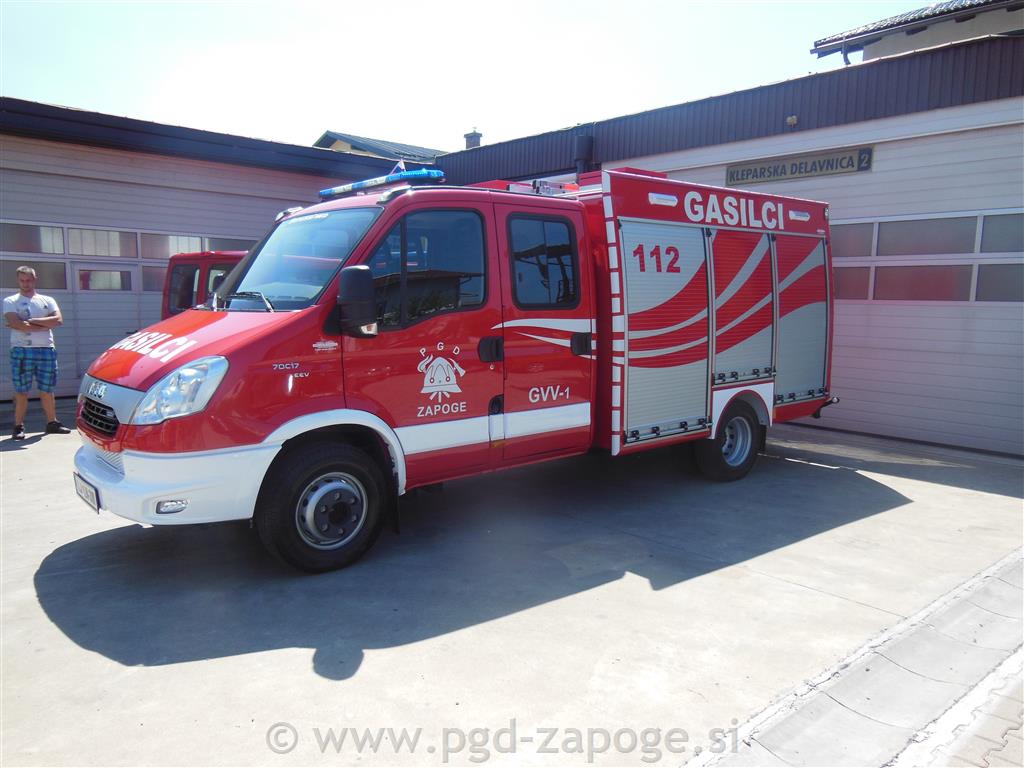 Vozni park - GVV-1 IVECO Turbo Daily - PGD zapoge